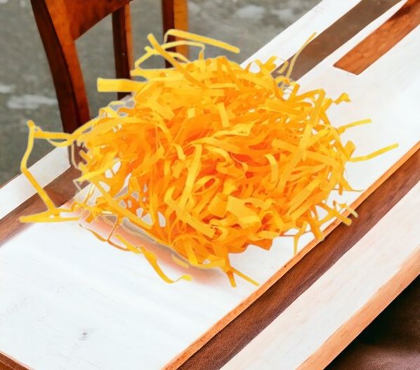 Наполнитель - стружка бумажная 4мм / Бумажная стружка для наполнения разноцветная